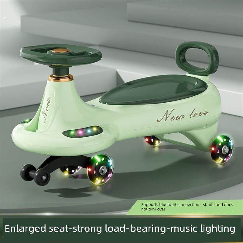 滑板车儿童孩溜溜车1-5岁万向轮防侧翻男孩摇摆车宝宝扭扭车平衡