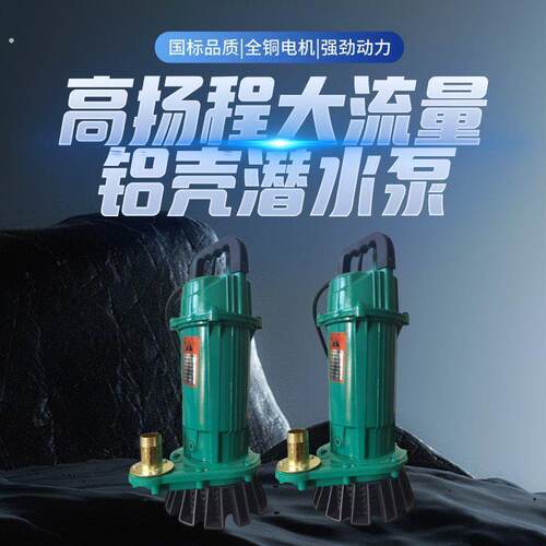 上海人民款潜水泵家用水井高扬程抽水机大口径农用灌溉大流量水泵