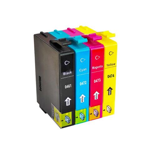 适用爱普生Epson C63 C65 C83 C85打印机T0461 T0472-T474墨水盒