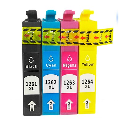 适用爱普生EPSON 126 T1261墨盒stylus NX330 NX430打印机黑色