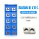TN60金属陶瓷走心机刀粒精车刀片 09T304ER CCGT09T302ER