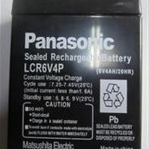 PANASONI LCR6V4P (6V4AH)玩具车 LCRV4.5AH 电子称电池LC-RB064P