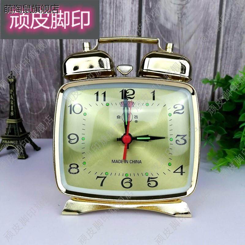 合飞金属小鸡啄米台钟机械闹钟发条老式复古怀旧学生床头座钟,家居饰品,台钟/闹钟,淘宝优惠券,粉丝福利购,淘宝优惠卷