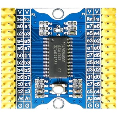 I2C 40路IO扩展模块 拓展板 I/O扩展板PCA9698 PCF8575模块 GPIO