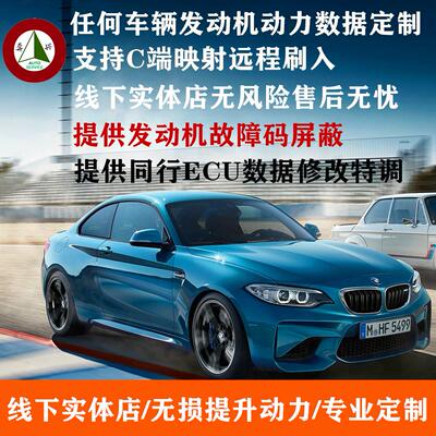 汽车发动机动力升级ECU数据特调故障码尿素DPF EGR NOX屏蔽取消