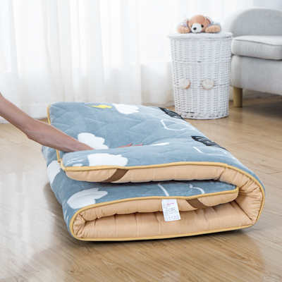 冬季90cm公分0.9米学生1.2宿舍用1加厚2寝室单人床垫被床褥子保暖