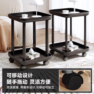 沙发边几家用移动茶几卧室阳台迷你桌子床头置物架现代简约小户型