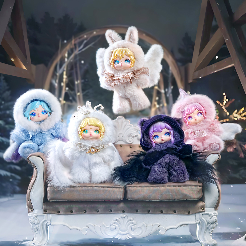 DUMIA雪迹密语搪胶毛绒盲盒