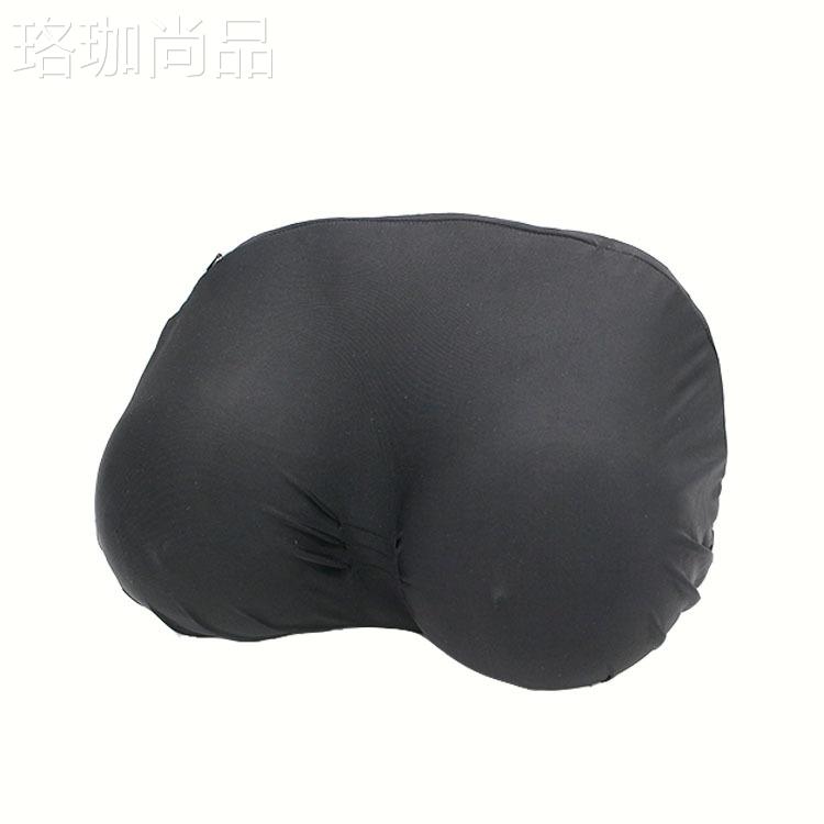 2025新款创意搞怪记忆棉慢回弹胸部乳房抱枕咪咪头枕宅男生日礼物