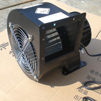 330W小型工频离心式通风机150FLJ7 木工吸尘抽烟工业鼓风扇220V38