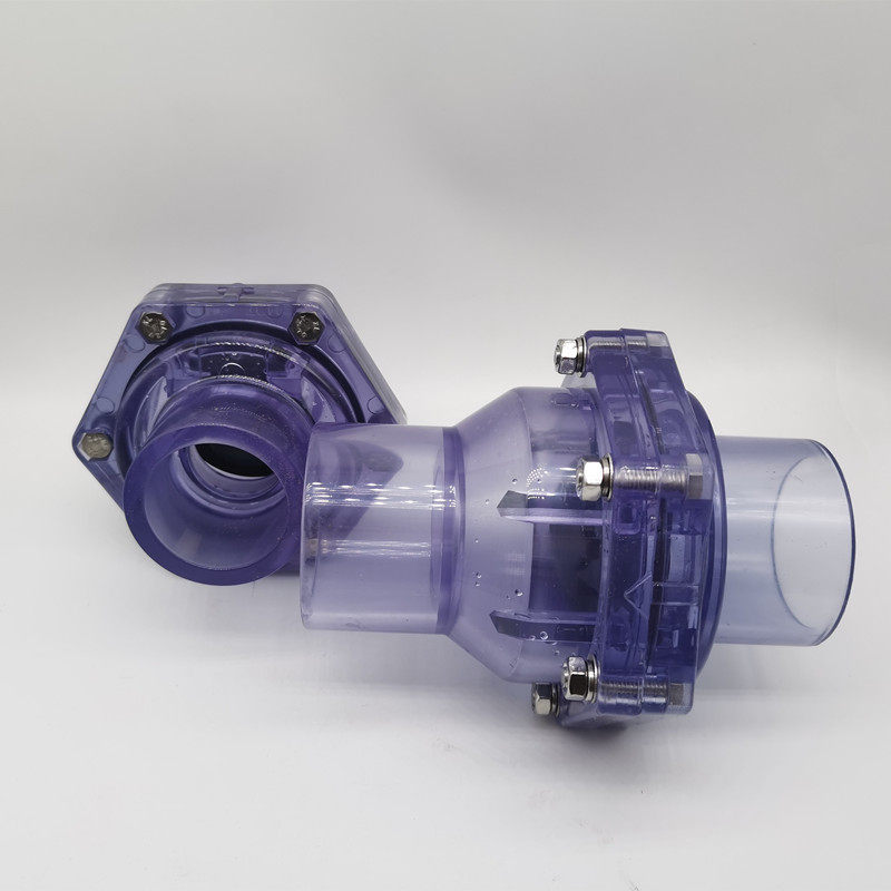 UPVC透明翻板式止回阀水管配件塑料PVC管道底阀防返水DN20 25 32,工业油品/胶粘/化学/实验室用品,马弗炉/电阻炉/实验炉,淘宝优惠券,粉丝福利购,淘宝优惠卷