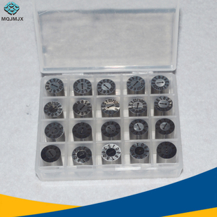 DTBX可调数字日期章印章模具年月合并塑胶压铸模具DTAAA4支持定做