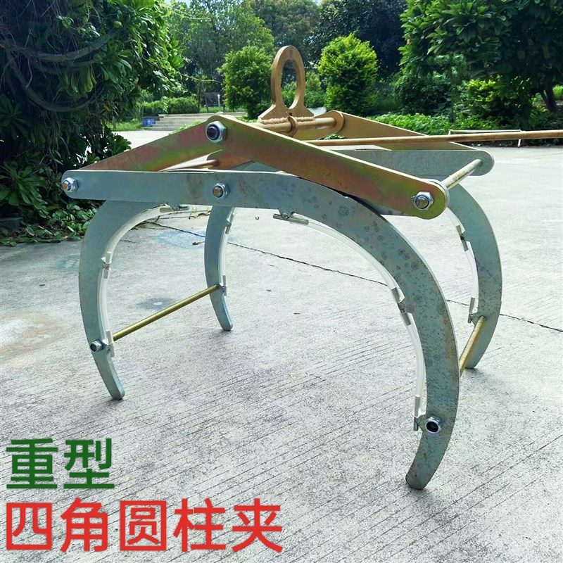 大理石材圆柱夹具油桶夹水泥管道铺设搬装运吊装吊钳吊具大板吊夹