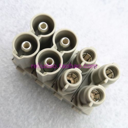 HARTING连接器 09140022647 公芯 HAN-70A-module 模块 两孔轴向