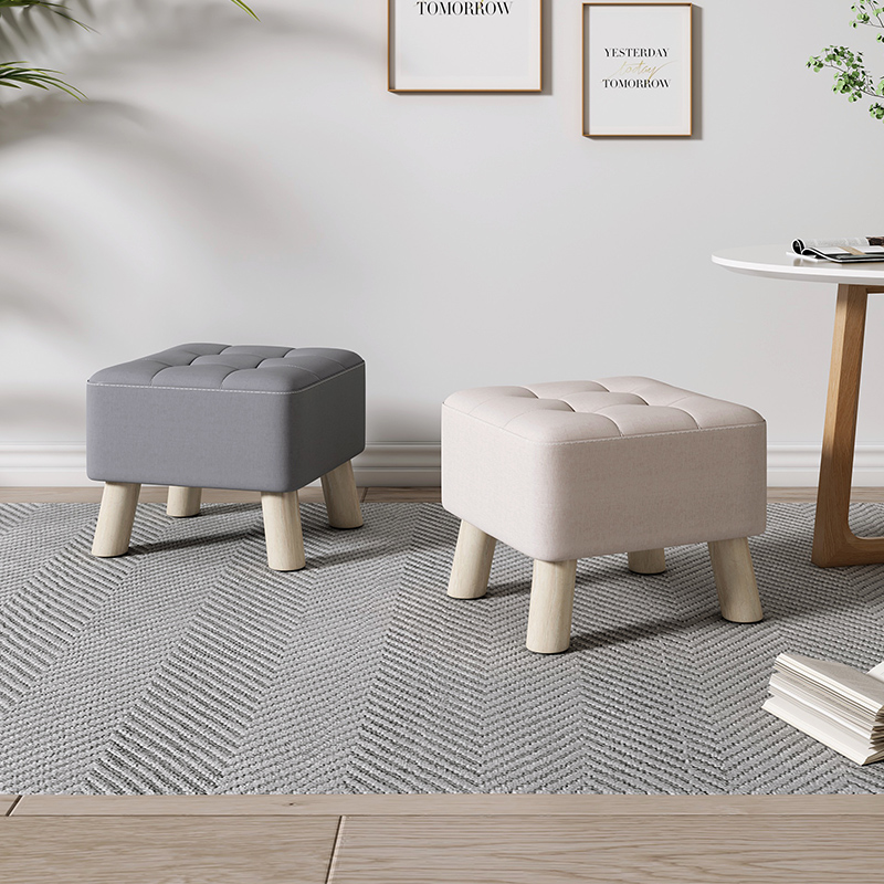 小凳子家用矮凳客厅沙发凳实木小板凳门口换鞋凳简约小椅子搁脚凳