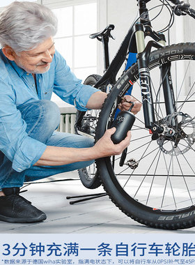 便携式车载打气泵多用途充气宝宅好家Zai Hause附带胎压表 照明灯