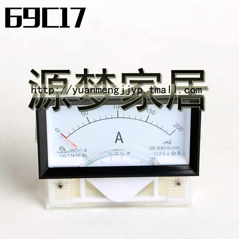 交直流电流 /压表 69C17 69L17 指针式 V A KA KV