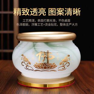 佛具用品大全供奉供具套装供佛家用花瓶佛前供水杯供盘香炉供灯