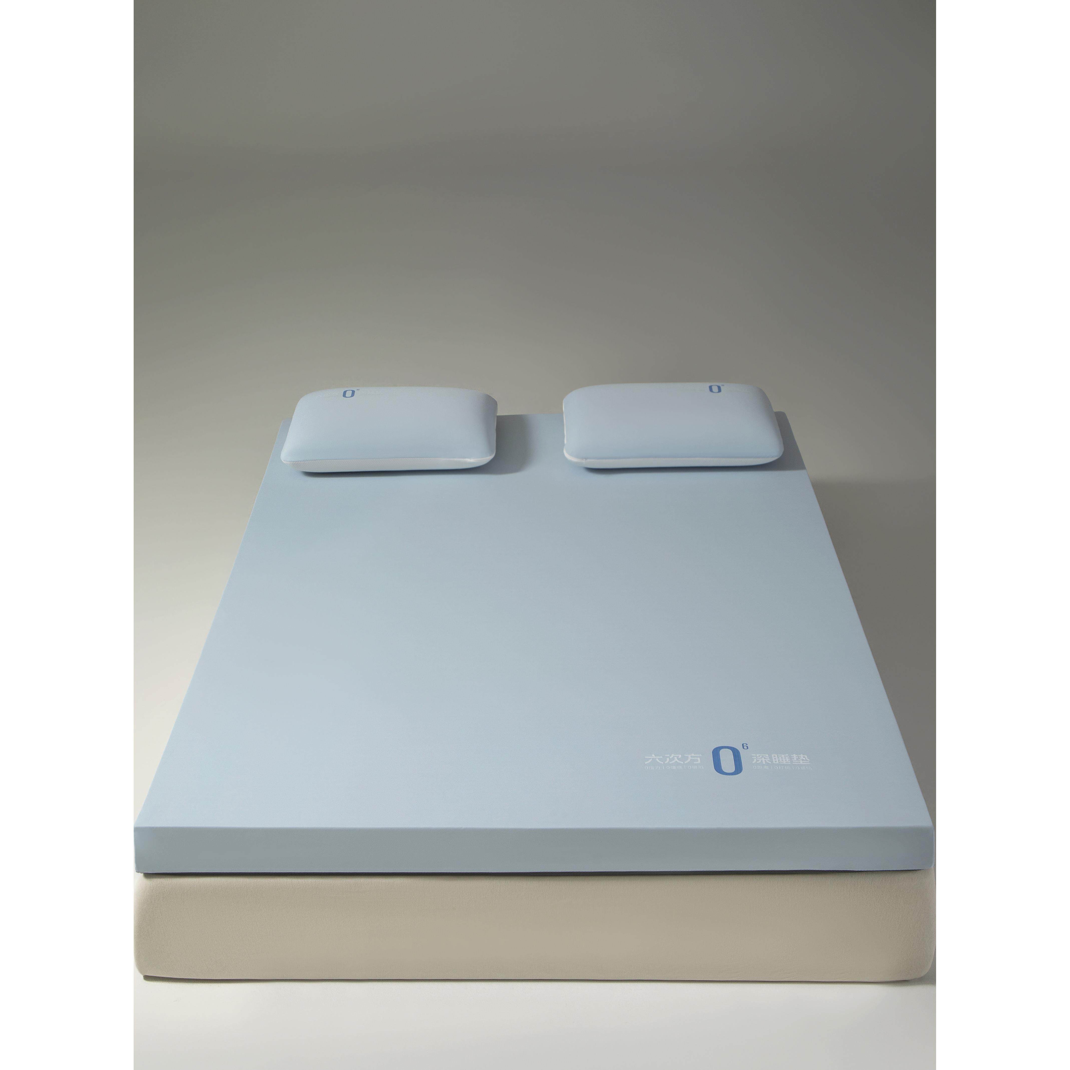 希尔顿同款六次方记忆棉床垫零压慢回弹可拆洗榻榻米垫加厚床护垫