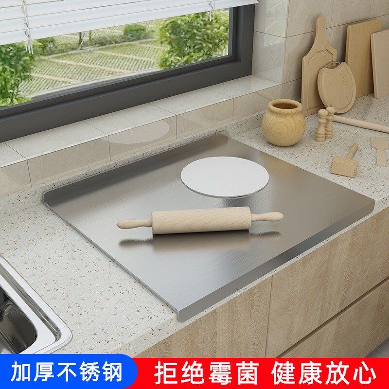 2026新款不锈钢加厚双面砧板擀面揉面板家用切水果切菜板厨房用品