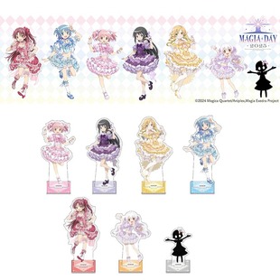 魔法少女小圆MagiaDay展会立牌鹿目圆晓美焰纱耶香巴麻美杏子周边