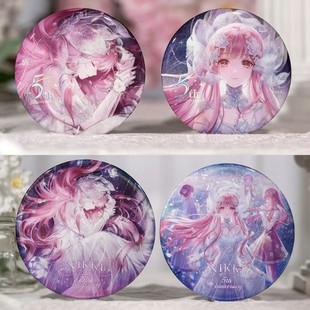 闪耀暖暖周边浩瀚生花系列吧唧徽章米山舞联动暖暖周边复苏吧唧