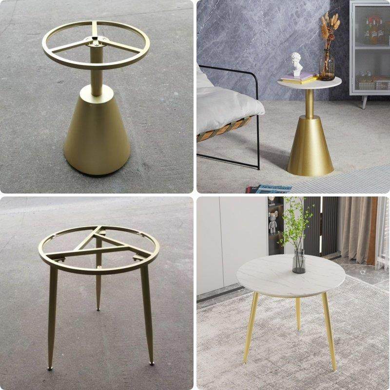 金属茶几架子茶桌阳台桌腿支架简易圆形沙发组合简约岩板边几桌架,商业/办公家具,台脚台架/家具支架,淘宝优惠券,粉丝福利购,淘宝优惠卷