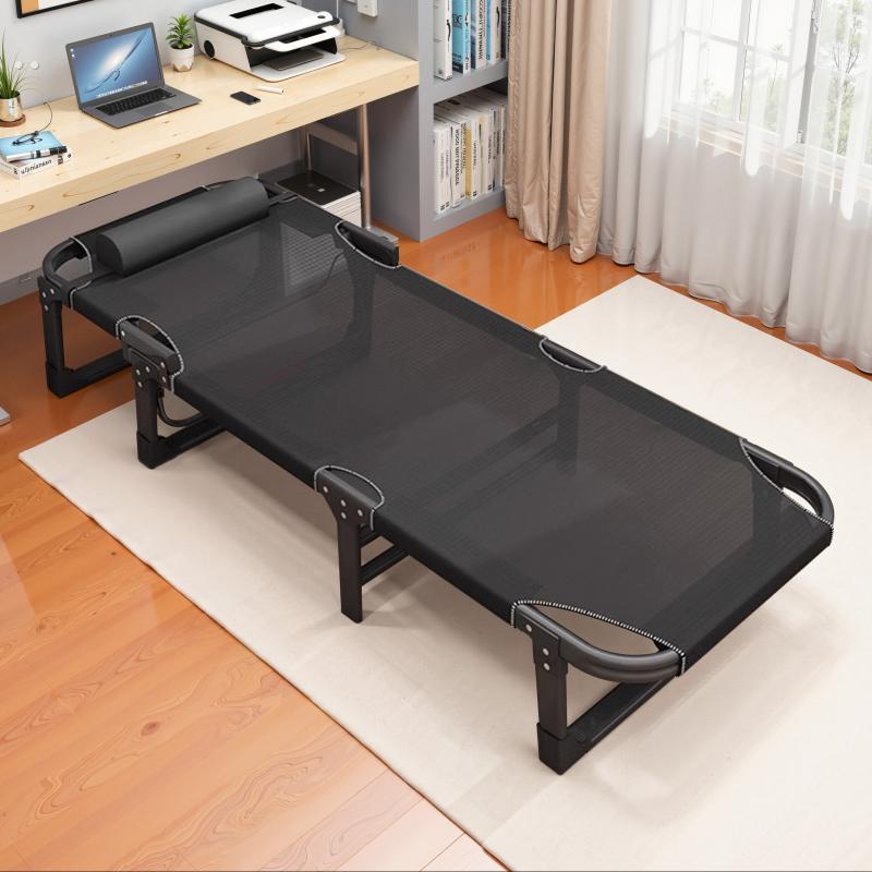 办公室午休折叠床单人床躺椅工位简易午休神器家用成人便携行军床