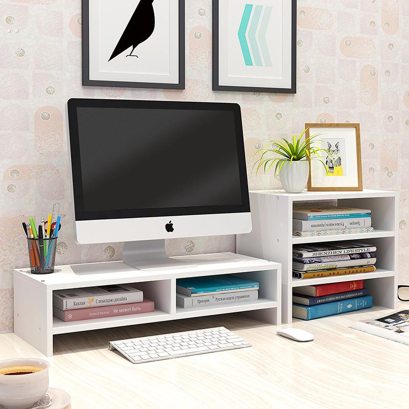 台式电脑显示器增高架桌面收纳书桌置物架屏幕底座垫加高架子支架