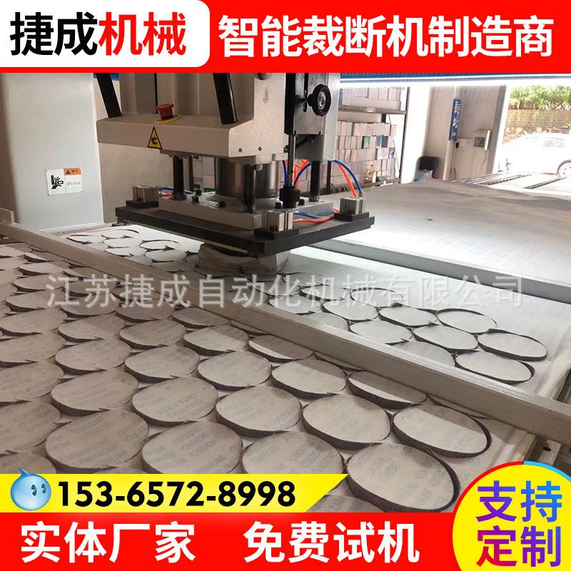 供应电脑全自动砂纸抛光片植绒抛光盘裁断机下料机模切机