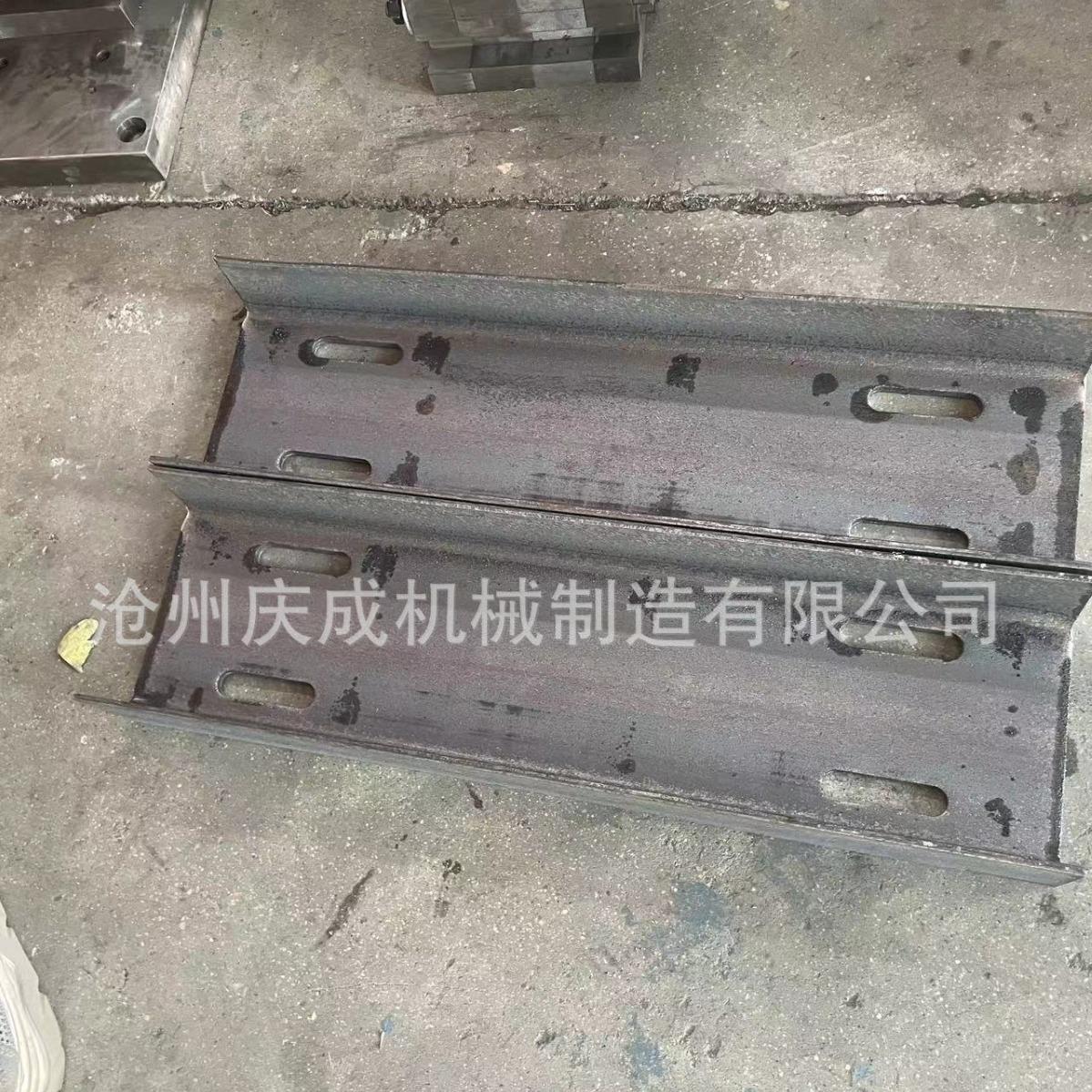 全自动槽钢冲切机幕墙连接件角铁打孔切断设备数控操作厂家直销