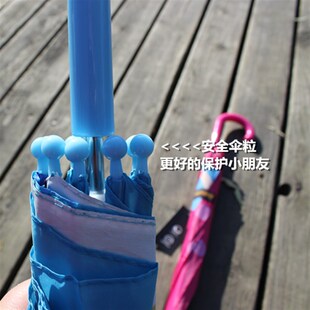 儿童雨伞女幼儿园直男韩国宝宝超轻爱长公雨伞