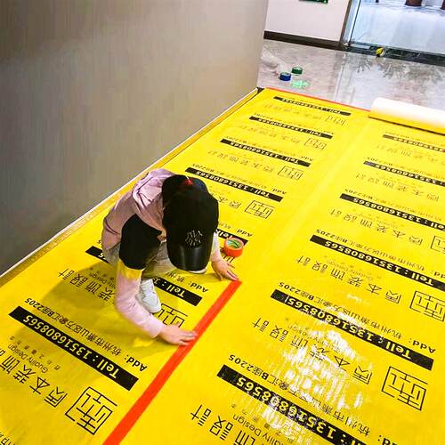 修地面地膜次性加厚地砖瓷砖防潮垫防潮膜