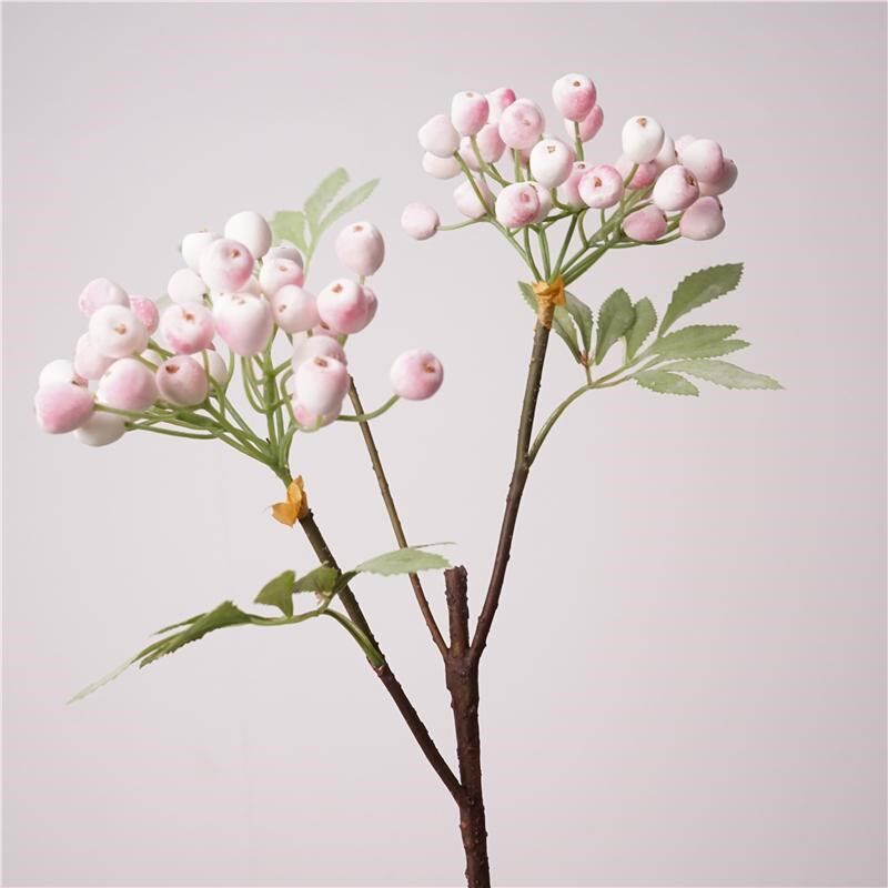 品质仿真手感保湿蓝莓果束婚庆婚礼大堂装饰品插果实道具