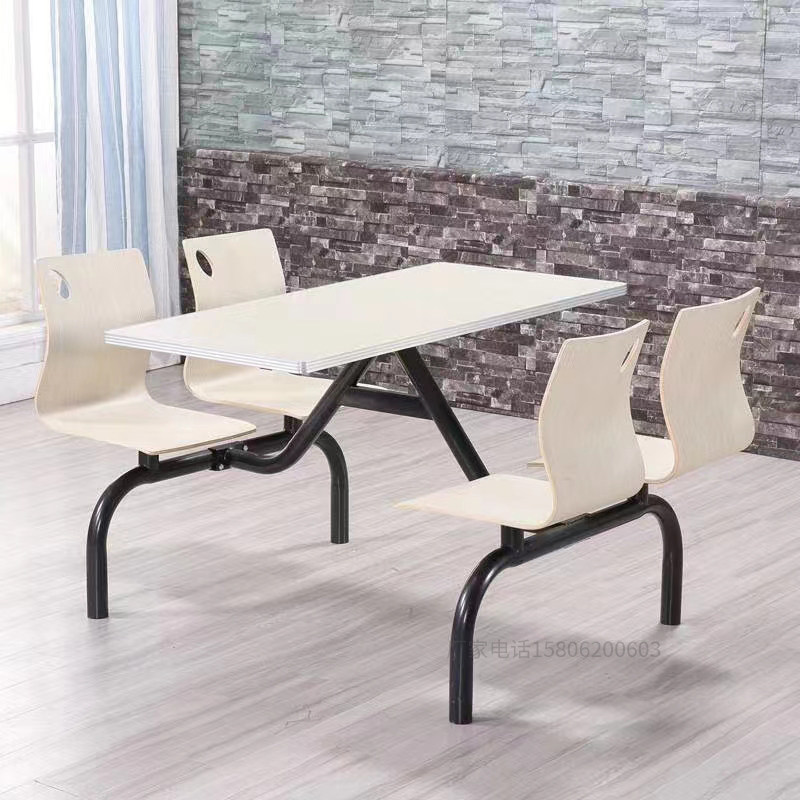 学生食堂餐桌椅人快餐桌工厂食堂连身桌肯德基麦当劳餐桌,住宅家具,不锈钢/PVC餐桌,淘宝优惠券,粉丝福利购,淘宝优惠卷