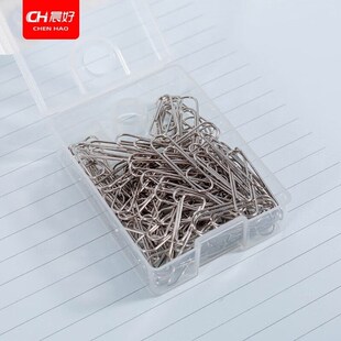 晨曲别针回形针办公型曲别针办公用品盒约只