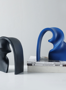 艺术抽象创意现代办公室客厅电视柜酒柜样板房软装装饰品