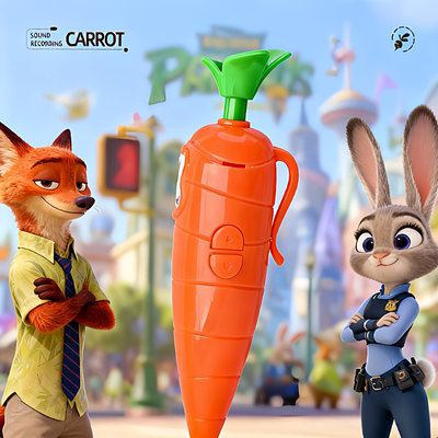 疯狂动物城朱迪兔录音笔小孩玩具