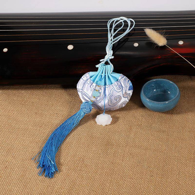 手工刺绣古风香囊挂件香包diy材料包汉服配饰荷包衣柜香气香韵