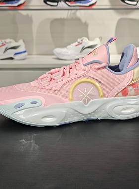 李宁2024 WADE ALLCITY 12男子轻量高回弹篮球专业比赛鞋ABAU015