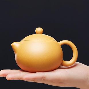 茶具泡茶壶纯全手工紫砂壶西施原矿正宗黄金段泥家用陶瓷功夫具
