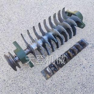 卧式铡草机揉丝刀盘刀架卧式铡草机配件各种型号揉丝刀架揉丝总成