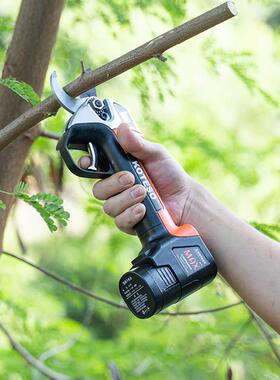 开拓者Koteso老人头电动修剪剪刀锂电池花园可充电果树修剪剪刀