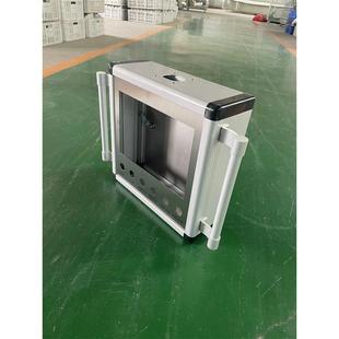 机床悬臂控制箱铝合金操作箱触摸屏控制箱7寸10寸吊臂箱摇臂箱