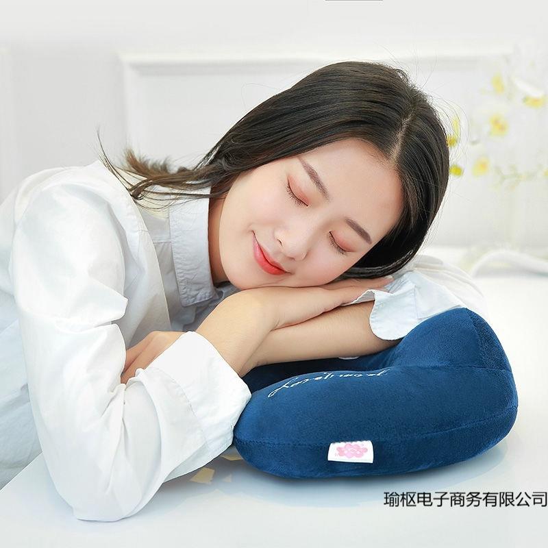护脖子u型枕头护颈椎枕开车用旅行午睡枕u形颈部靠枕卡通可爱学生