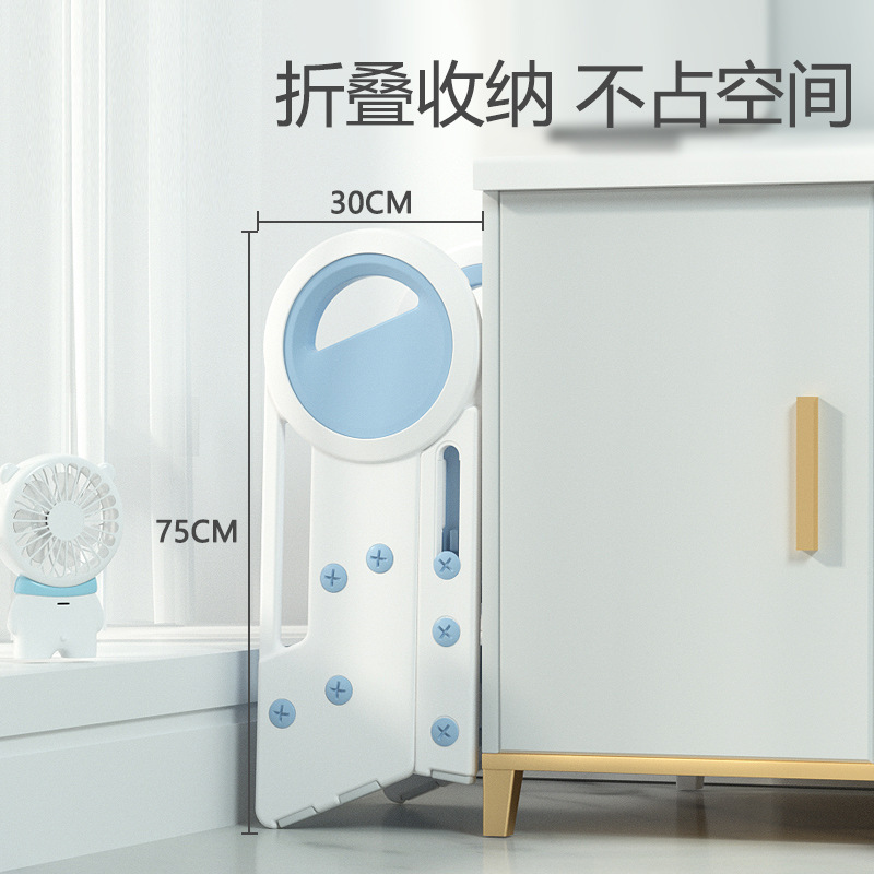 儿童洗漱台踩凳可折叠垫脚凳宝宝洗手台阶凳卫生间脚踏凳脚踩楼梯