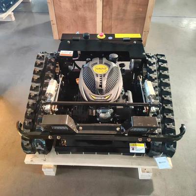 履带割草机电启动VAH电压汽油机园林遥控自走除草机械