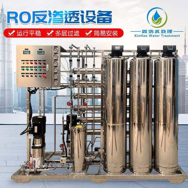 工业双级反渗透设备0.5吨1吨水处理纯水机车用尿素超纯水净水器