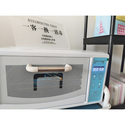 美容院桌面口腔科拔罐便携式消毒盒美发店发廊双眼皮微波炉消毒盒