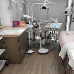 美容院折叠式脸部无影灯医用移动方便冷光灯理发店超亮无影灯